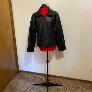 Faux Leather black Jacket